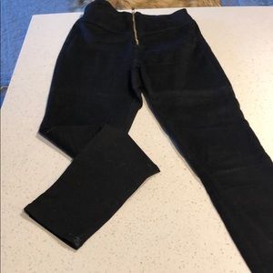 Bebe black high waist pants